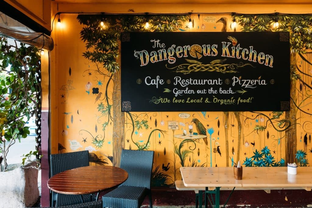 Dangerous Cafe in Golden Bay